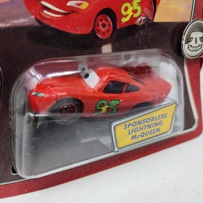 Sponsorless Lightning McQueen * Disney Pixar The World of CARS Story Tellers