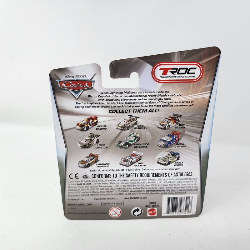 Jeff Gorvette Silver Racer Series * Disney Pixar CARS