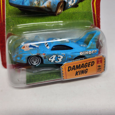 Damaged KING #82 * Race O Rama * Disney Pixar Cars