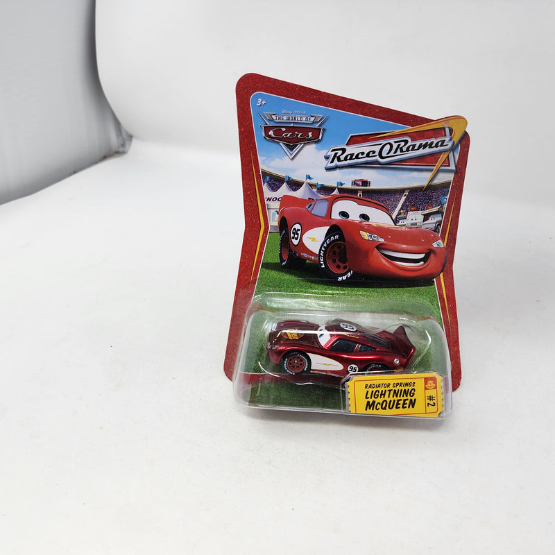 Radiator Springs Lightning McQueen 2 * Disney Pixar The World of CARS * Race O Rama