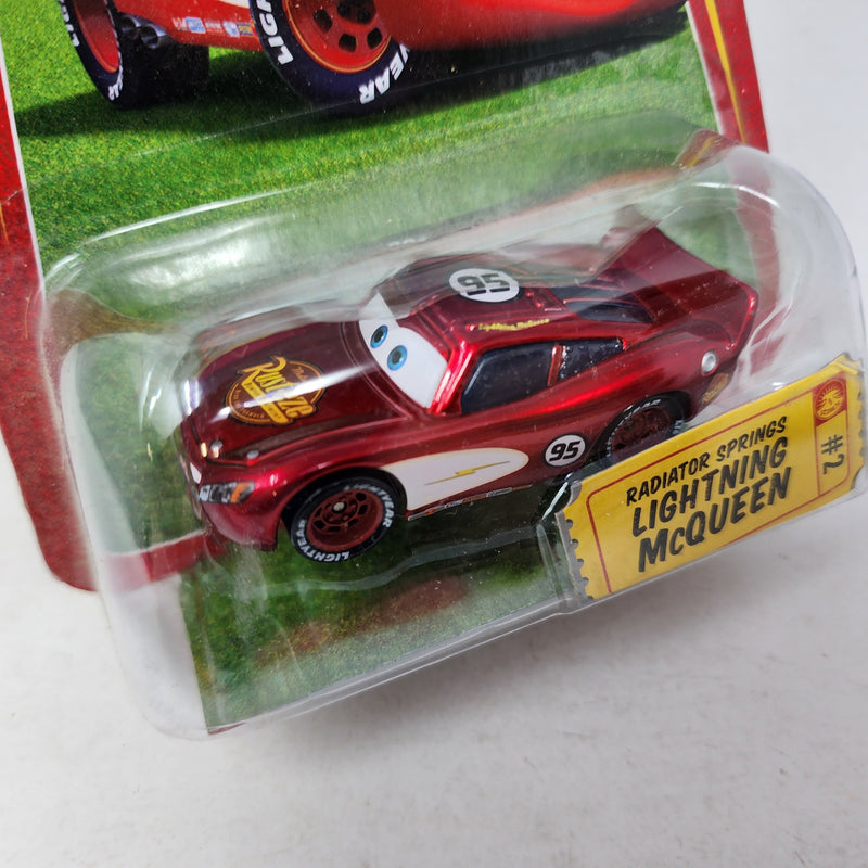 Radiator Springs Lightning McQueen 2 * Disney Pixar The World of CARS * Race O Rama