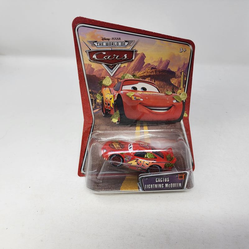 Cactus Lightning McQueen 06 * Disney Pixar The World of CARS
