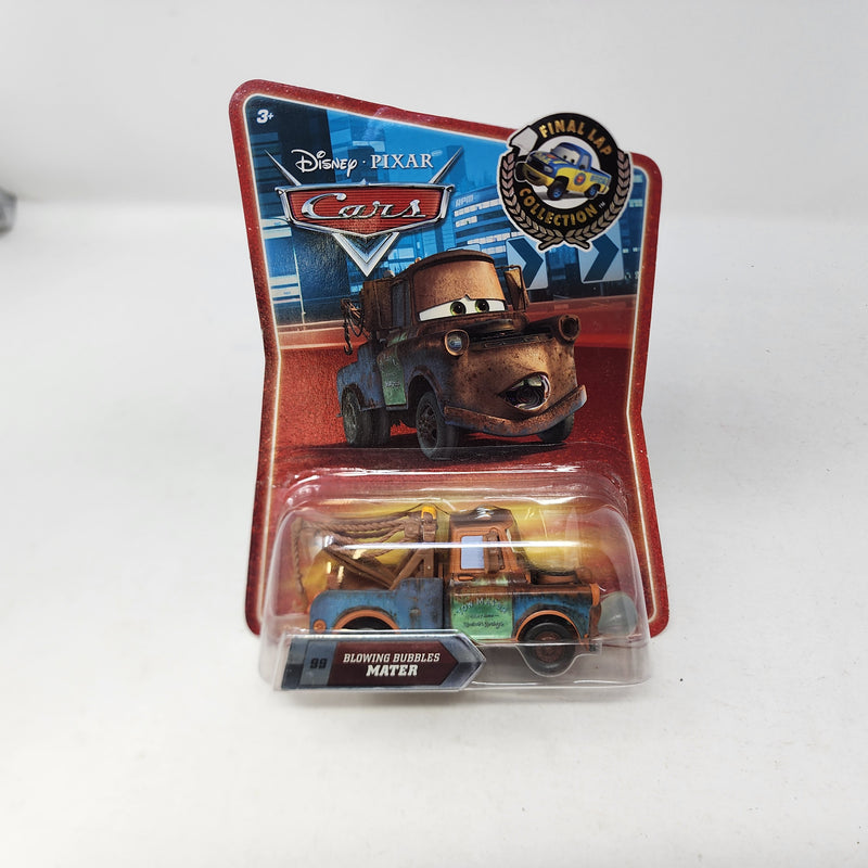 Blowing Bubbles Mater * Disney Pixar The World of CARS * Final Lap Collection