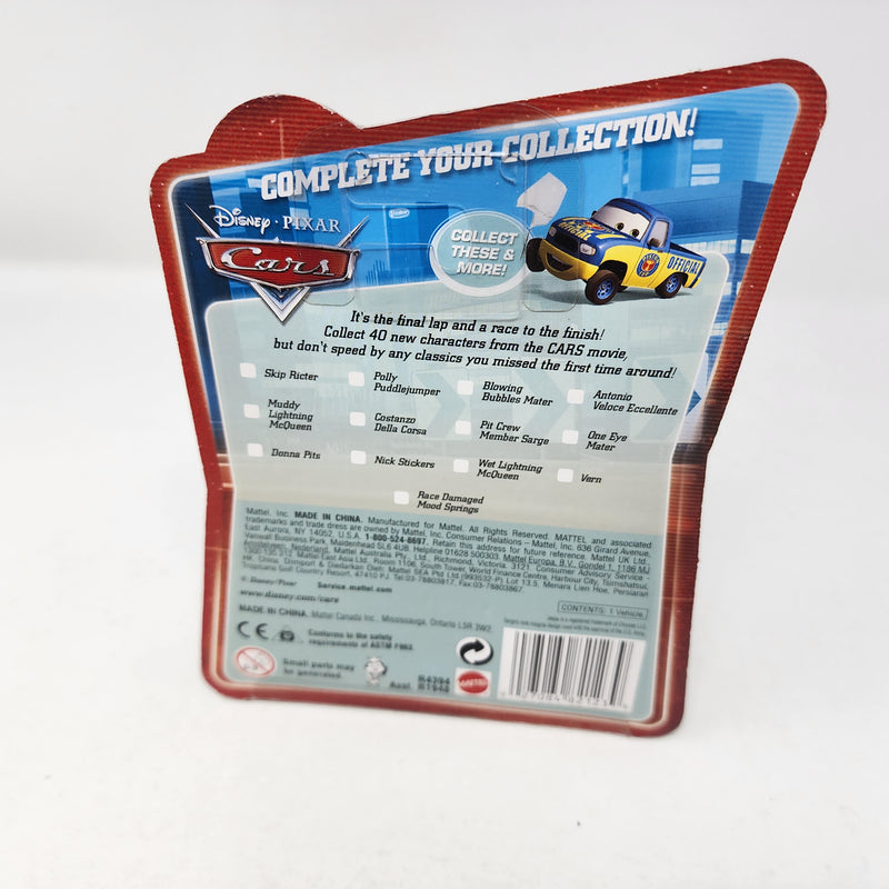 Pit Crew Member Sarge * Disney Pixar The World of CARS * Final Lap Collection