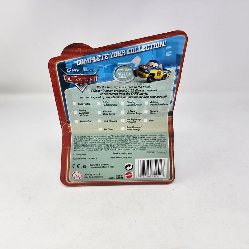Timothy Timezone Truecoat 154 * Disney Pixar The World of CARS * Final Lap Collection