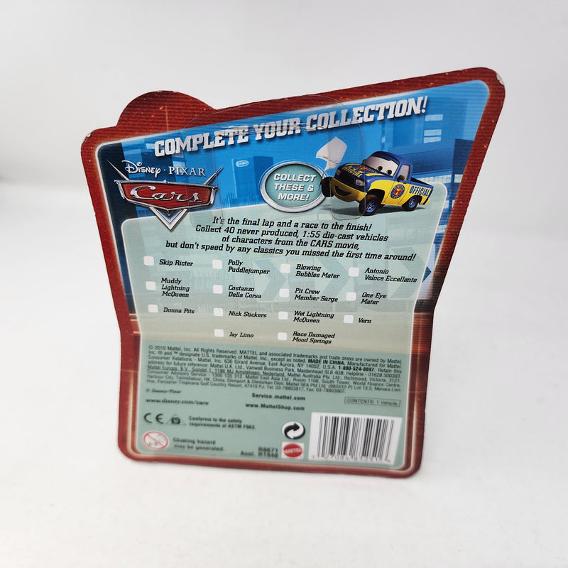 Duff Wrecks 133 * Disney Pixar The World of CARS * Final Lap Collection