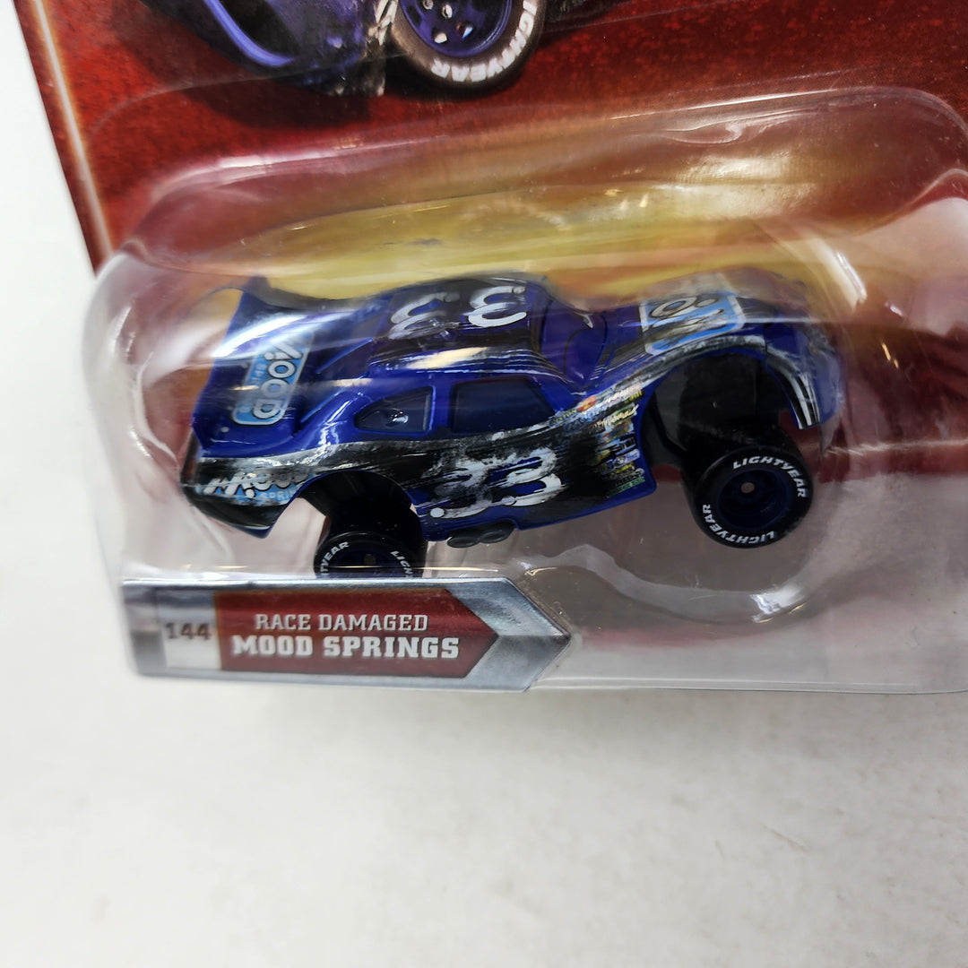 L*N様 カーズ マテル Race Damaged Mood Springs Disney Pixar Cars Final Lap Collection Race Damaged Mood