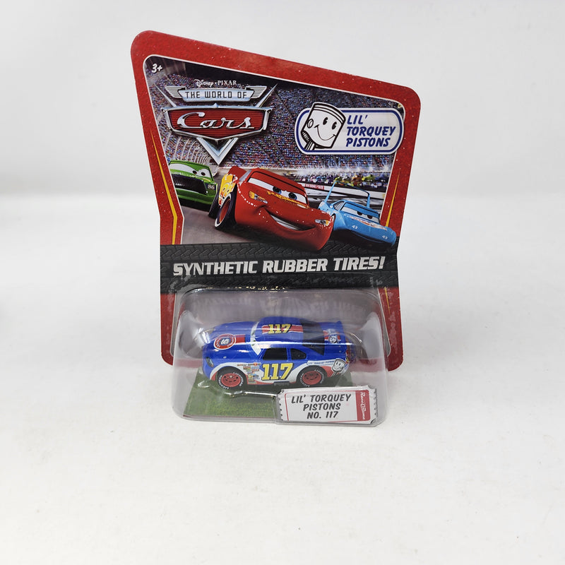 LIL Torquey Pistons No. 117 w/ Synthetic Rubber Tires * Disney Pixar The World of CARS