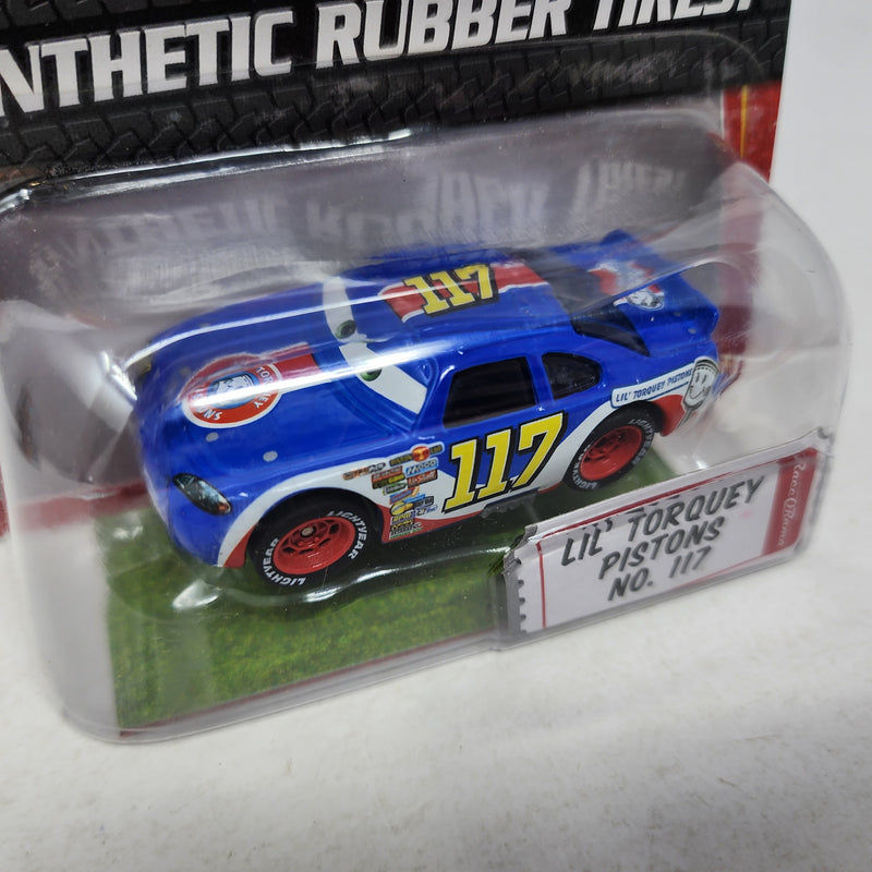 LIL Torquey Pistons No. 117 w/ Synthetic Rubber Tires * Disney Pixar The World of CARS