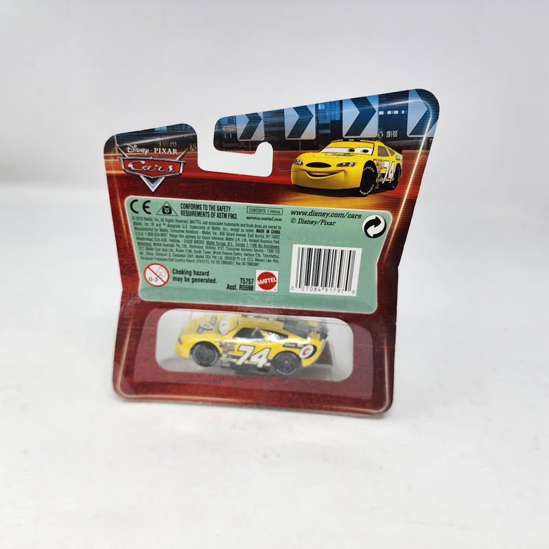 Sidewall Shine No. 74 w/ Synthetic Rubber Tires * Disney Pixar The World of CARS