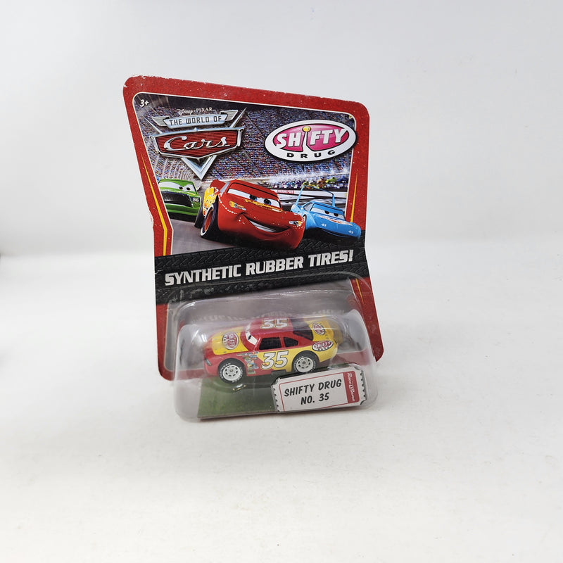 Shifty Drug No. 35 w/ Synthetic Rubber Tires * Disney Pixar The World of CARS