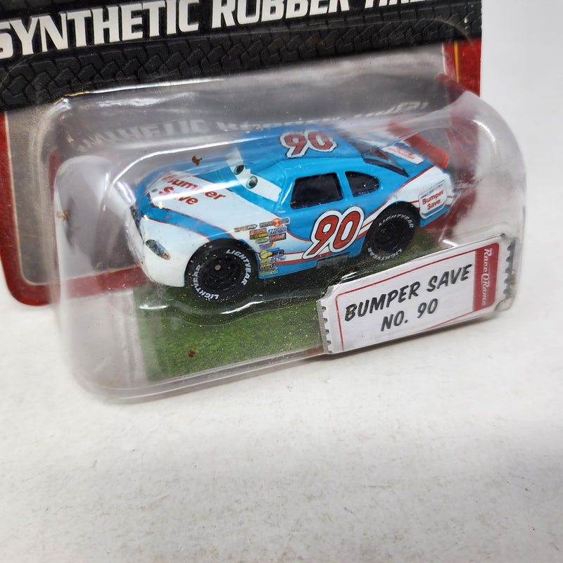 Bumper Save No. 90 w/ Synthetic Rubber Tires * Disney Pixar The World of CARS