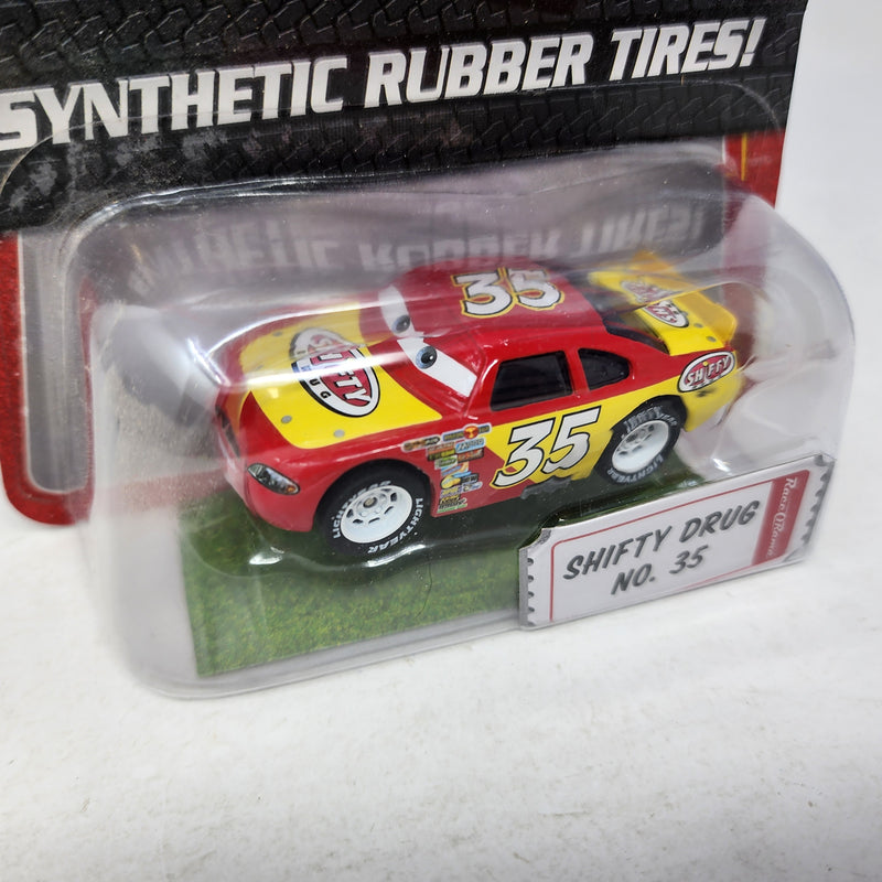 Shifty Drug No. 35 w/ Synthetic Rubber Tires * Disney Pixar The World of CARS