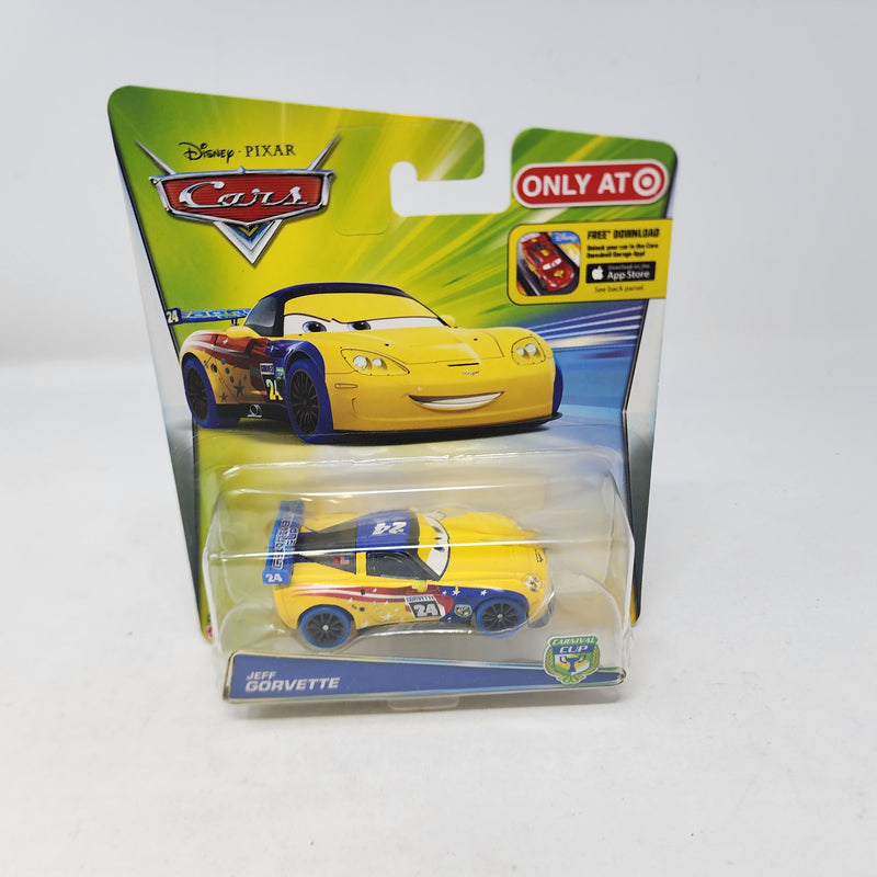 Jeff Gorvette Carnival Cup * Disney Pixar Cars