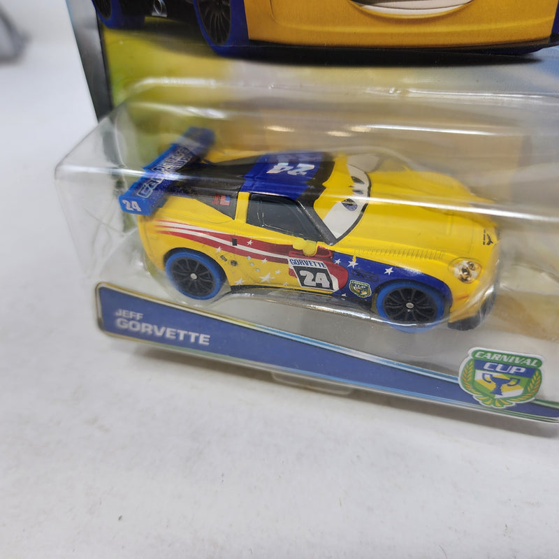 Jeff Gorvette Carnival Cup * Disney Pixar Cars