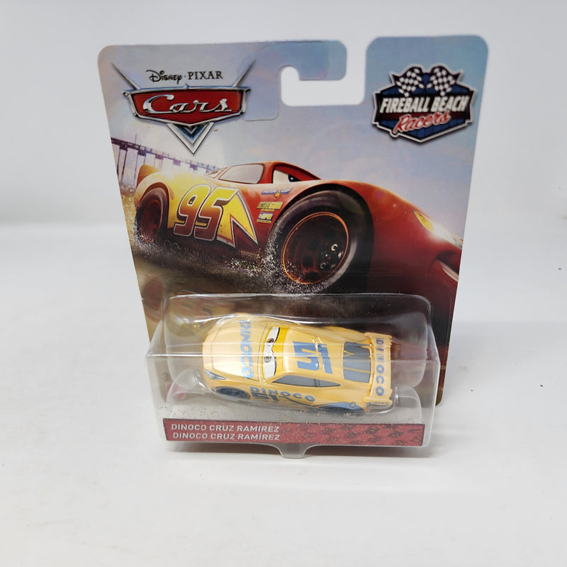 Dinoco Cruz Ramirez * Fireball Beach Racers Disney Pixar Cars