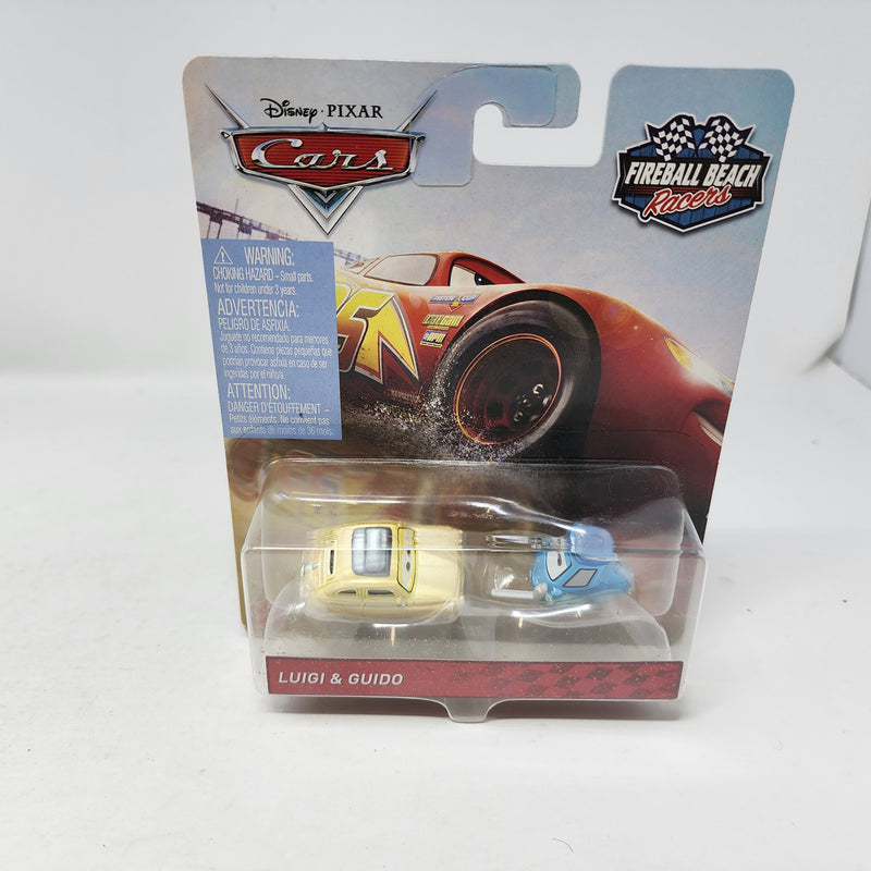 Luigi & Guido * Fireball Beach Racers Disney Pixar Cars