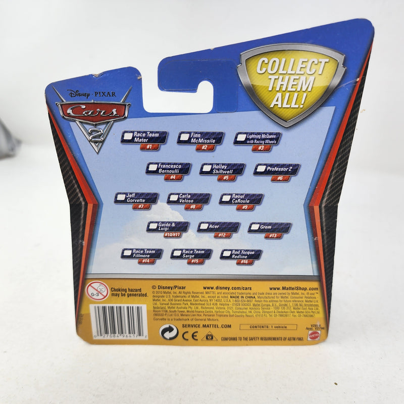 Jeff Gorvette 7 * Disney Pixar CARS 2 Movie