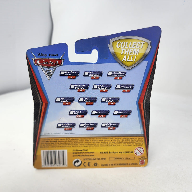 Jeff Gorvette 7 * Disney Pixar CARS 2 Movie