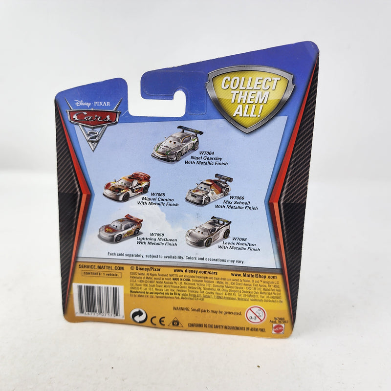 Miguel Camino w/ Metallic Finish * Disney Pixar CARS 2 * Kmart Silver Racer
