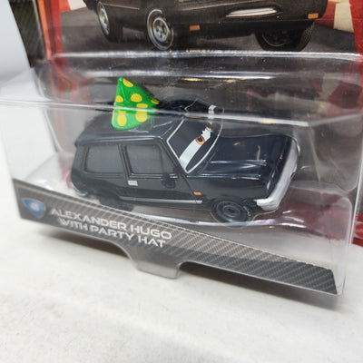 48 Alexander Hugo with Party Hat * Disney Pixar CARS 2 Movie