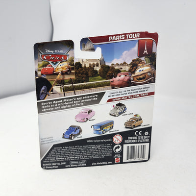 Louis LaRue Paris Tour * Disney Pixar CARS Damaged Card