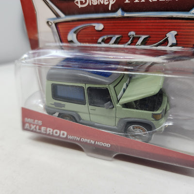 Miles Axlerod with Open Hood Palace Chaos * Disney Pixar CARS