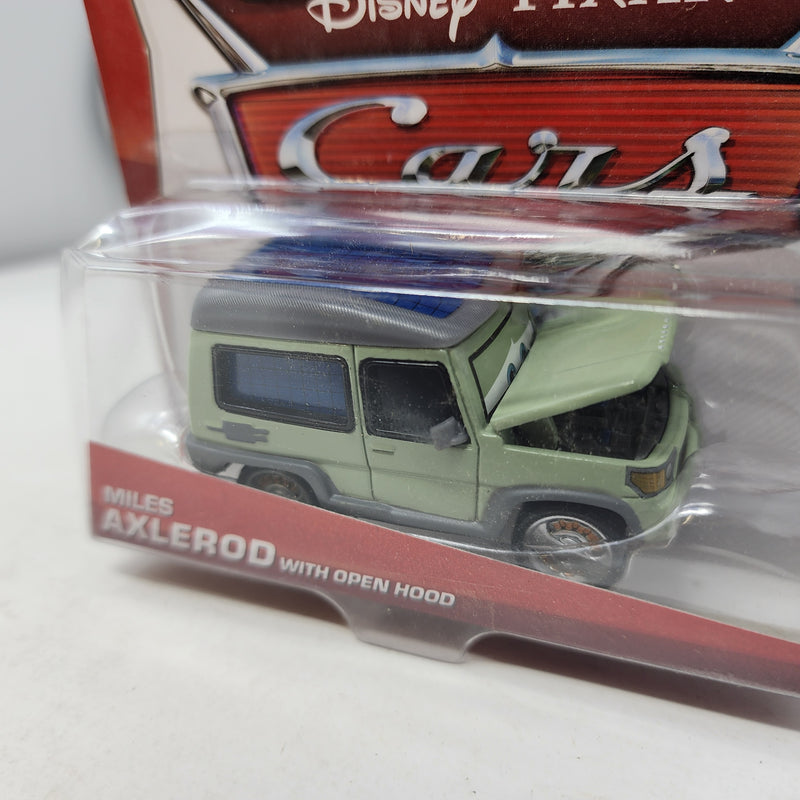 Miles Axlerod with Open Hood Palace Chaos * Disney Pixar CARS