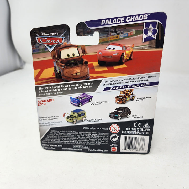 カーズ Miles Axlerod with Open Hood CHASE * Disney Pixar CARS Series