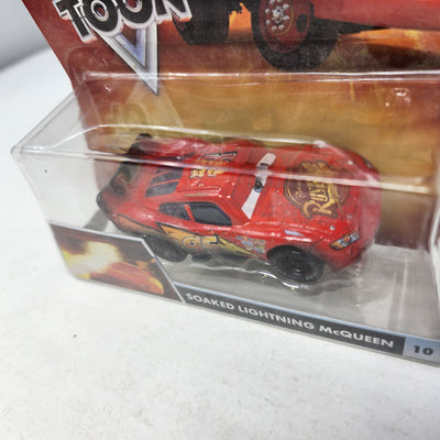 Soaked Lighting McQueen 10 * Disney Pixar CARS TOON