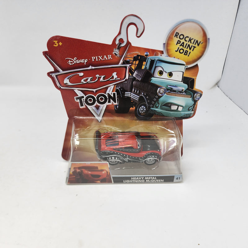Heavy Metal McQueen 41 * Disney Pixar CARS TOON