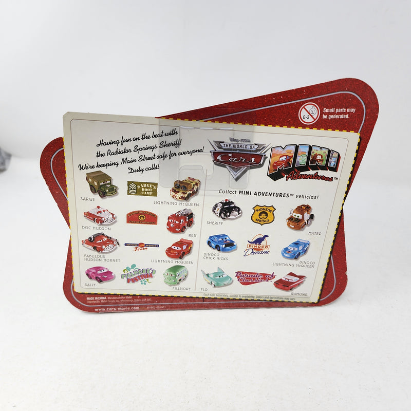 Sheriff & Mater *  Radiator Springs * Disney Pixar The World of CARS Mini Adventures
