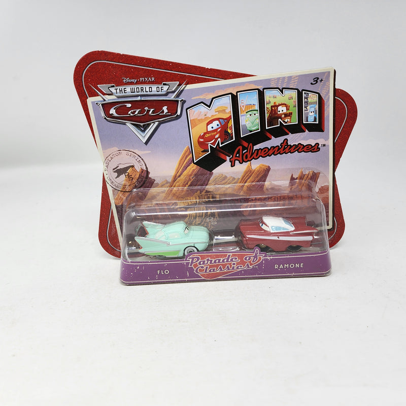 Flo & Ramone *  Parade of Classics * Disney Pixar The World of CARS Mini Adventures