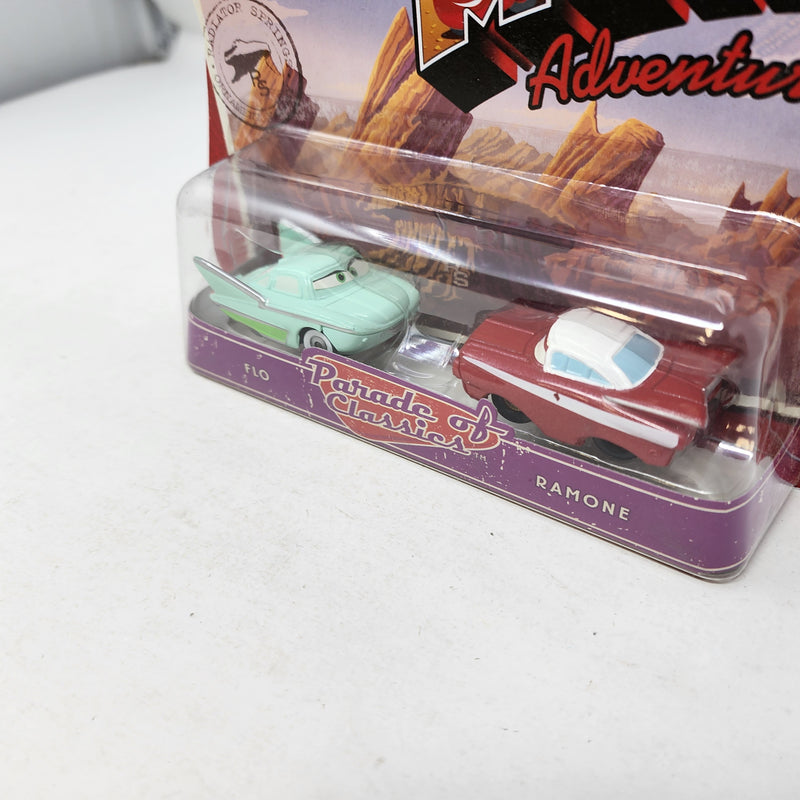 Flo & Ramone *  Parade of Classics * Disney Pixar The World of CARS Mini Adventures