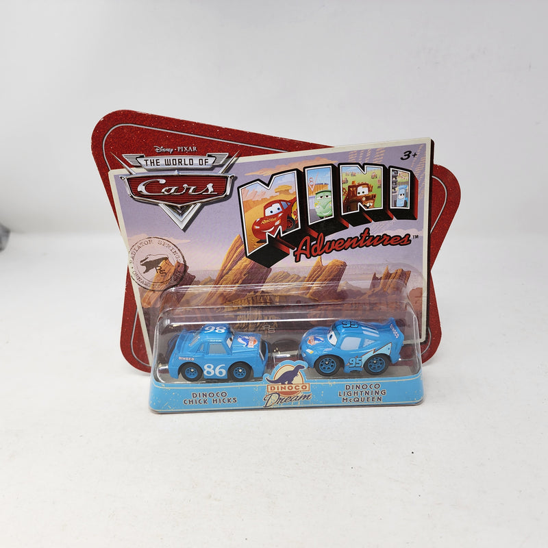 Chick Hicks & McQueen *  Dinoco Dream * Disney Pixar The World of CARS Mini Adventures