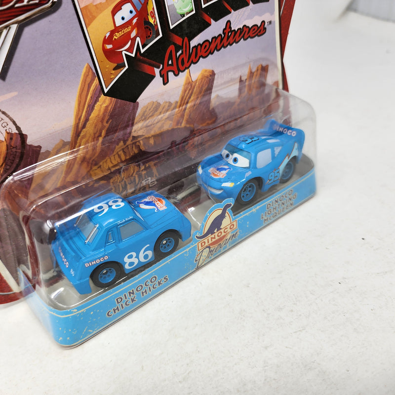 Chick Hicks & McQueen *  Dinoco Dream * Disney Pixar The World of CARS Mini Adventures