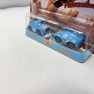 Chick Hicks & McQueen *  Dinoco Dream * Disney Pixar The World of CARS Mini Adventures