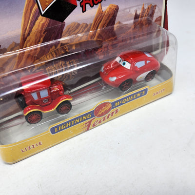 Sally & McQueen *  McQueen's Team * Disney Pixar The World of CARS Mini Adventures