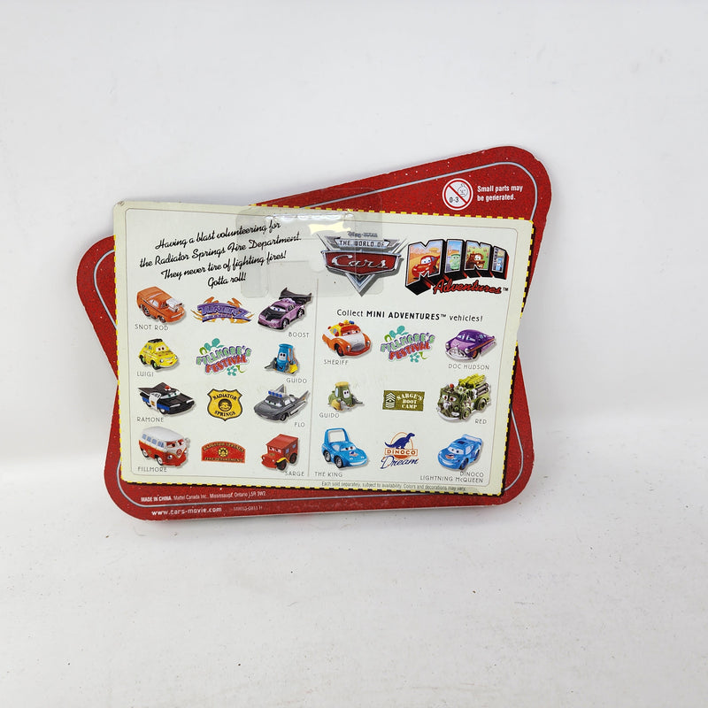 Sarge & Fillmore *  Radiator Springs Fire * Disney Pixar The World of CARS Mini Adventures