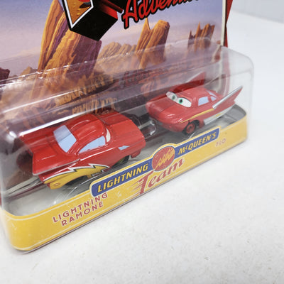 Ramone & Flo *  McQueen's Team * Disney Pixar The World of CARS Mini Adventures