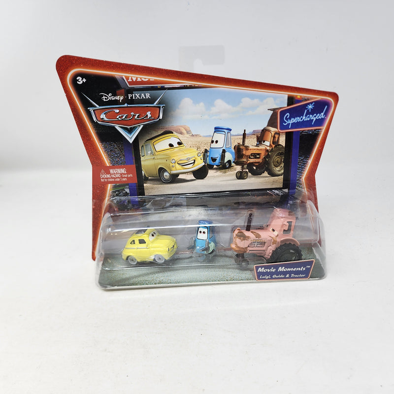 Luigi Guido & Tractor Movie Moments * Disney Pixar The World of CARS
