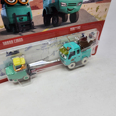 Sarah Coggs and Noriyuki  On The Road * Disney Pixar The World of CARS
