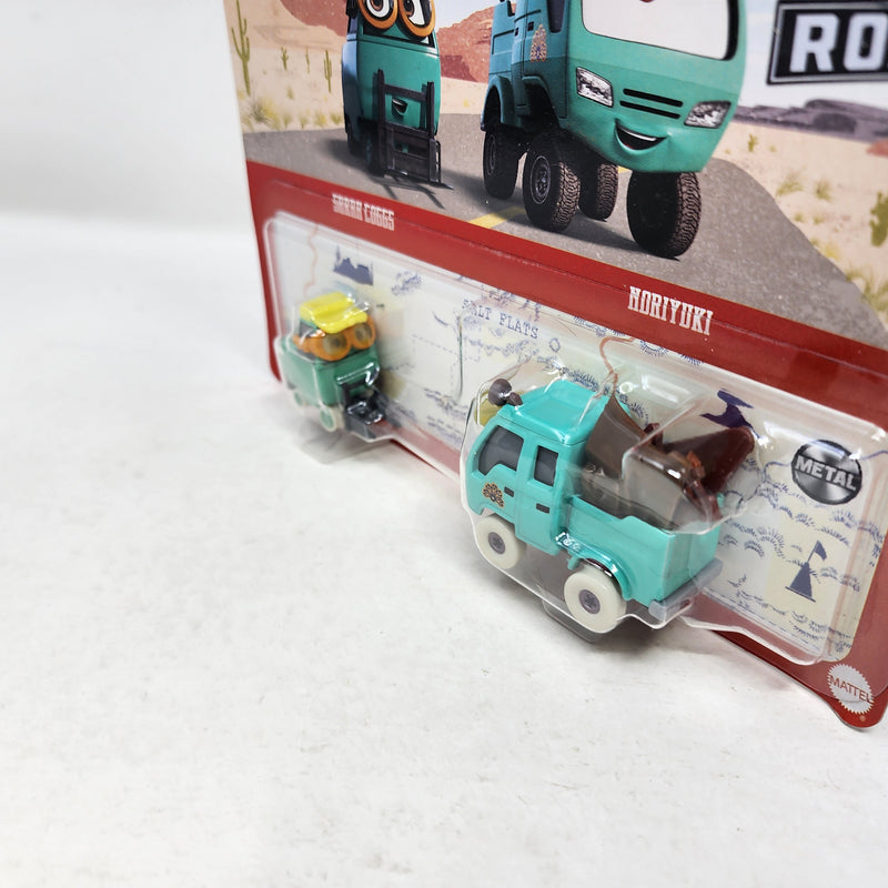 Sarah Coggs and Noriyuki  On The Road * Disney Pixar The World of CARS