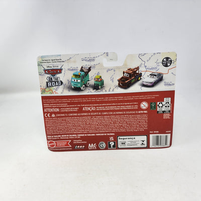 Sarah Coggs and Noriyuki  On The Road * Disney Pixar The World of CARS