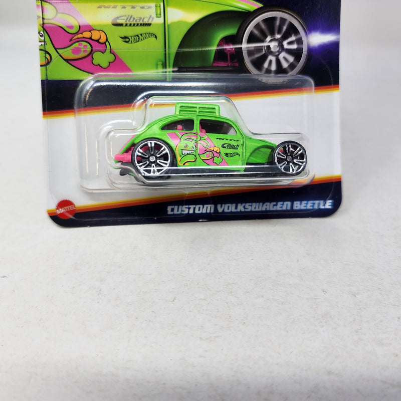 Custom Volkswagen Beetle * Hot Wheels Neon Speeders