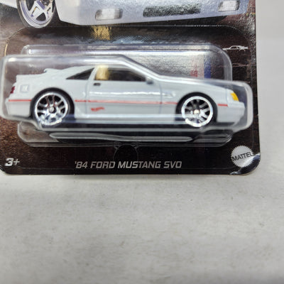 '84 Ford Mustang SVO * WHITE * Hot Wheels 60 Years Ford Mustang