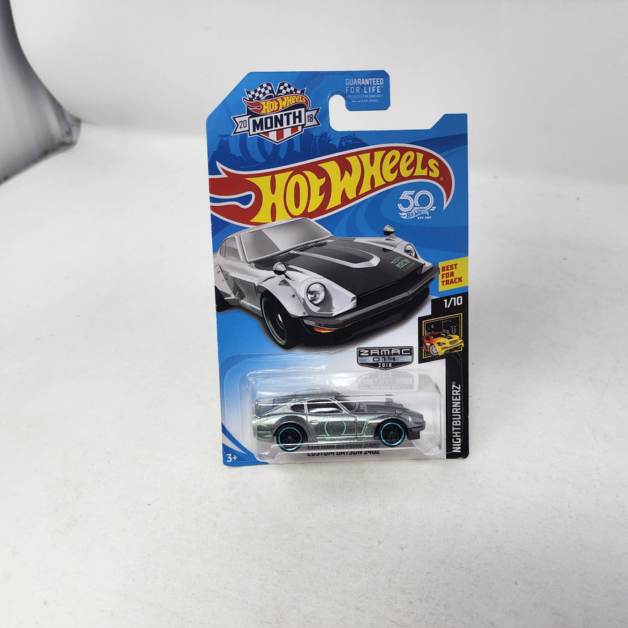 Custom Datsun 240Z * Zamac * Hot Wheels 2018 – Wheelcollectors LLC