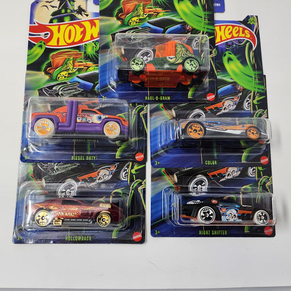 New! 2025 Halloween Series * 5 Car Set * 2025 Hot Wheels