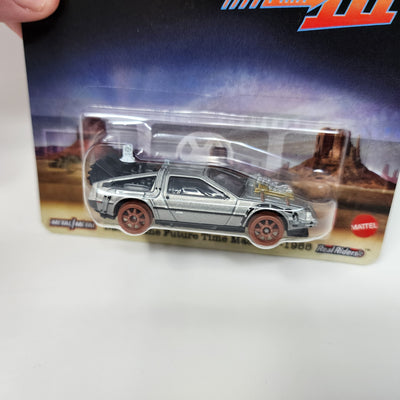 Back to the Future III 1955 Time Machine * 2025 Hot Wheels Pop Culture Case L