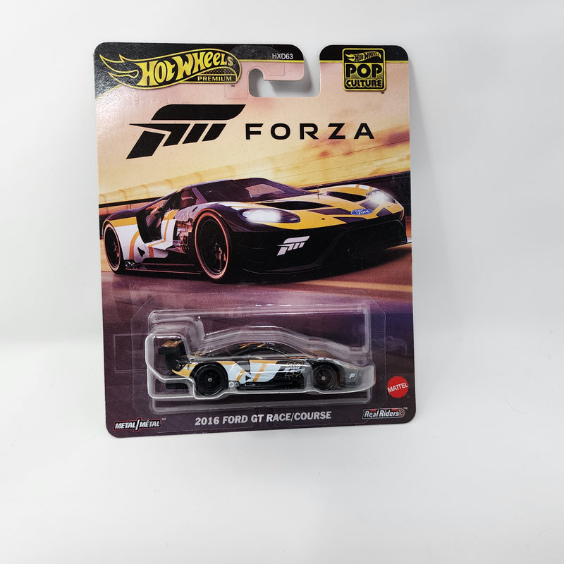 2016 Ford GT Race/Course FORZA * 2025 Hot Wheels Pop Culture Case L